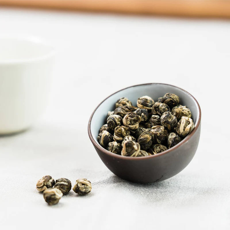 Jasmine Pearls – Naturally Scented Green Tea